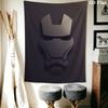 Iron Man Minimalist Tapestry Tapestry Fashion Print Wallmounted Background Wall Hanging Cloth Home Decor Christmas Gift