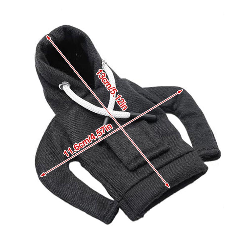 Креативные 5-дюймовые наряды для гуся, красные толстовки, мягкий однотонный мини-костюм гуся для украшения