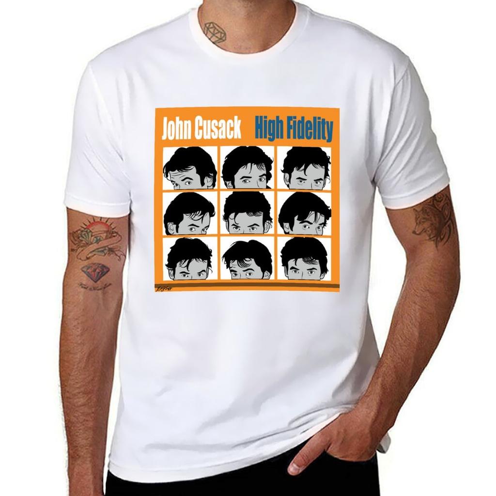 High Fidelity John Cusak Tshirt T Shirts For Unisex Cotton Tshirt