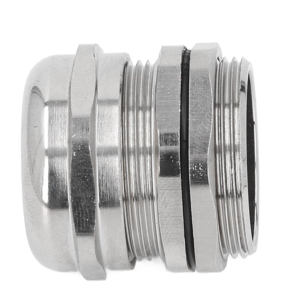 Водонепроницаемый кабельный ввод из нержавеющей стали M32, уплотнительная втулка, регулируемая, 15-22 мм, протектор