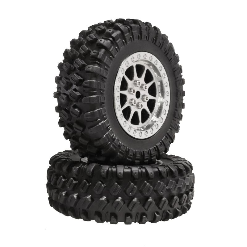 1:12 RC Car Crawler Tire Replacement 72mm Metal Upgraded Wheels Toy Car Upgrade Accessories Parts MN90 91 99 99S