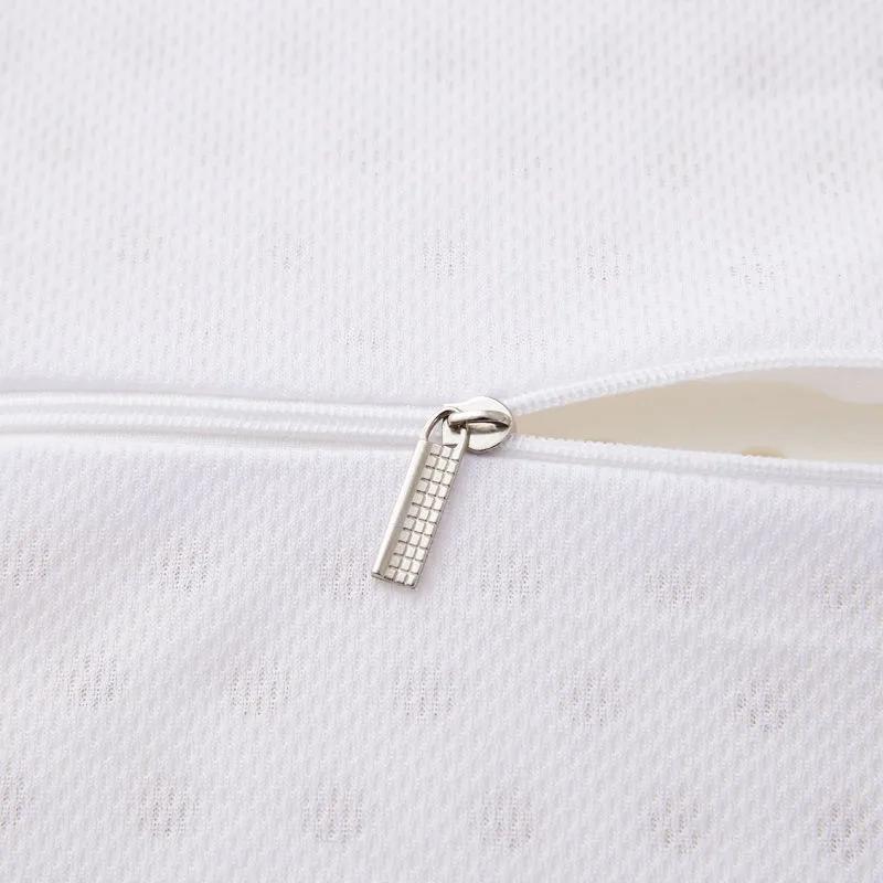 Высококачественная детская хлопковая латексная подушка для детей от 1 до 6 лет, универсальная подушка для сна с мультяшным рисунком для мальчиков и девочек, маленькая подушка