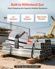 Steel Strapping Coil, 19 mm x 0.55 mm x 91 m, Metal Strapping Banding Roll Withstands Harsh Environment, 775.6 kg Break Strength, Heavy Duty Banding
