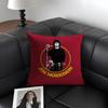 JJIM MMORRISON Band Cushion Cover Natural Linen Organic Fabric DoubleSided Printing Sofa Home Decor Gift Pillow Case
