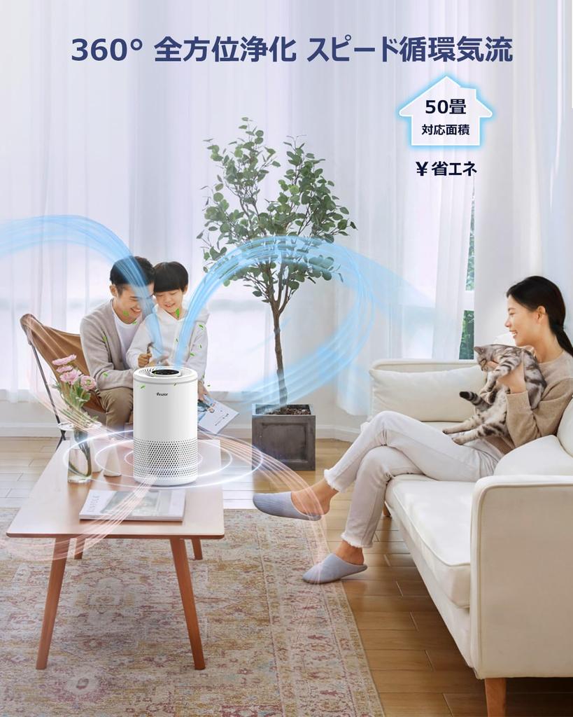 Очиститель воздуха расширенная версия совместима с циркуляцией 50 татами мощный бесшумный Пыльца экономит энергию небольшой температурой и влажностью таймер сна воздух
