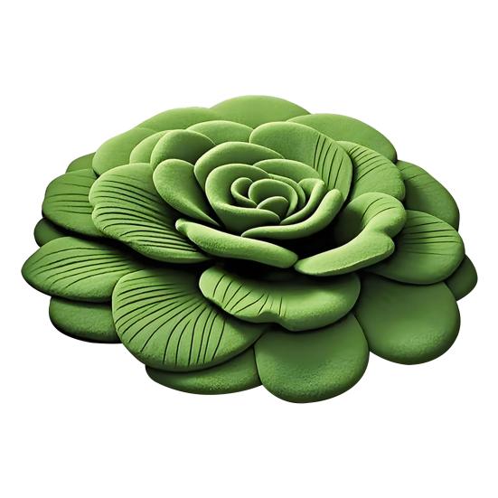 Peony Flower Carpet 3D Visual Flower Non-slip Bottom Floor Mat Absorbent Bathroom Mat