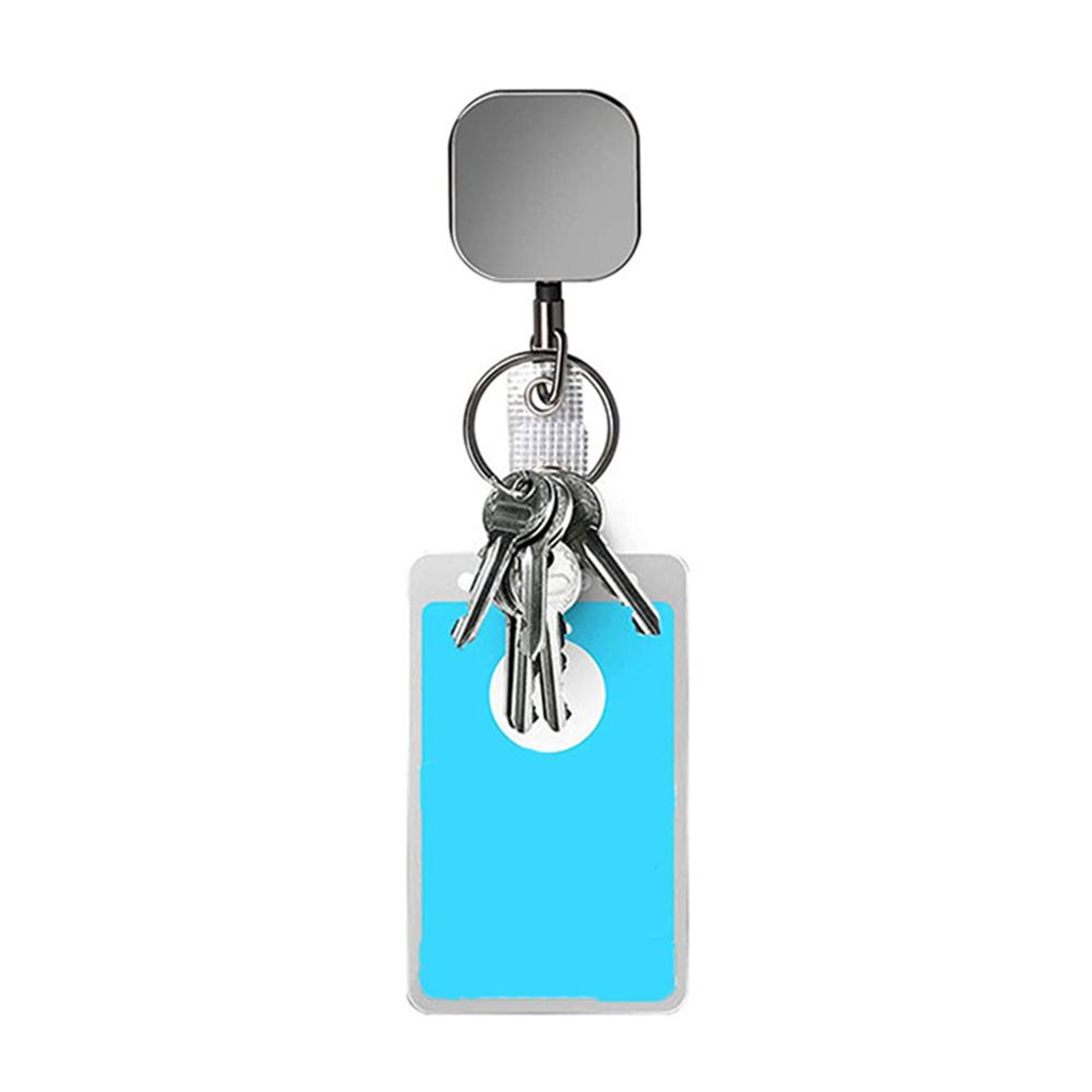 Anti Lost Retractable ID Card Badge Holder Lanyard Clip Retractable Key Chain Badge Reel Clip
