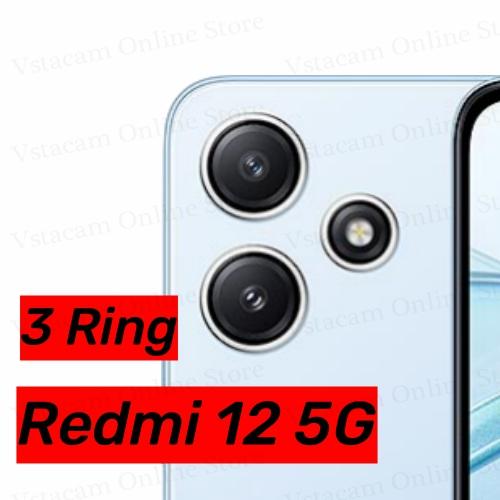 Металлическое кольцо для камеры, стекло для Xiaomi Redmi Note 12 Pro Pro+ 5G / Redmi12 5G 13C Note12 12pro, защитная крышка для объектива