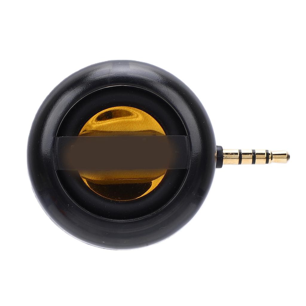 3W Line in Speaker with 3.5mm Interface Plug and Play Mobile Phone Speaker Volume Amplifier for Smartphone Tablet Laptop