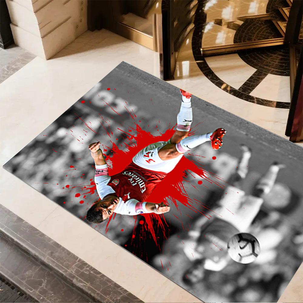 Victory Celebration Moment Floor Rug Office Rug Suitable for Entryway Living Rooms Dormitory Hallway Anti-slip Rug Anime Office Decor