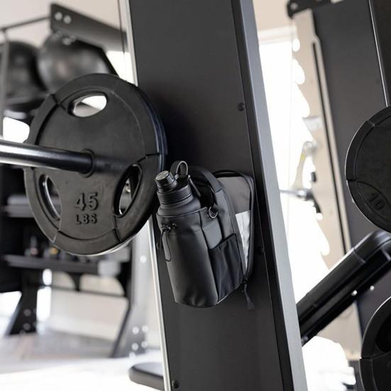 Сумка для хранения, магнитная фитнес-сумка для бутылок с водой, большая вместимость, застежка-молния, многофункциональный водонепроницаемый чехол, держатель для бутылок для путешествий