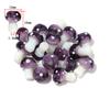 10-20Pcs 16x12mm Liuli Silica Lampwork Mushroom Beads Colourful Loose Glass Beads For Needlework DIY Jewelry Making Accessories