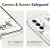Изящные Ромашки Прозрачный Чехол Для Телефона Для Samsung Galaxy A57 A56 A55 A37 A36 A35 A26 A25 A17 A16 A15 A07 A06 A05 Мягкий ТПУ Чехол