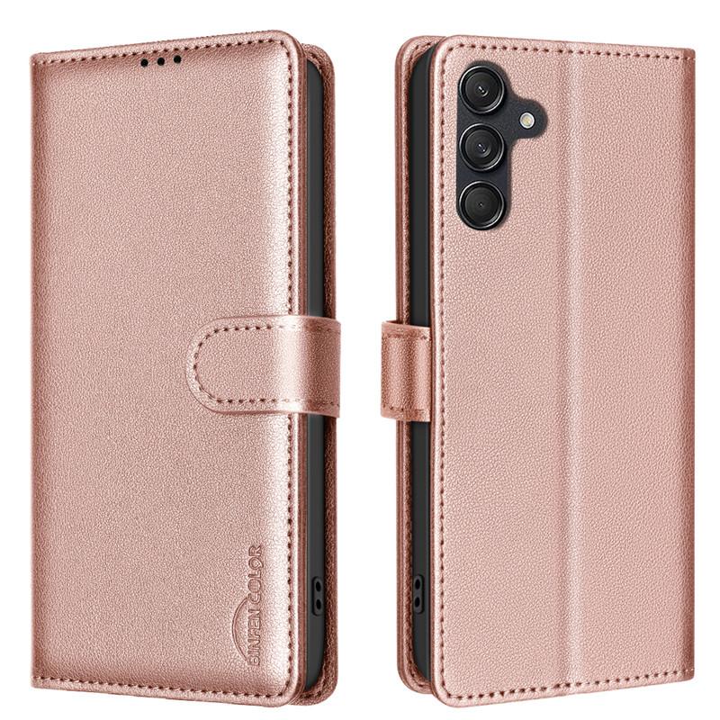 Кошелек-книжка противокражный чехол для Samsung Galaxy A15 4G A 15 5G SM-A155 A156 GalaxyA15 кожаная обложка с RFID-блокировкой защитные сумки