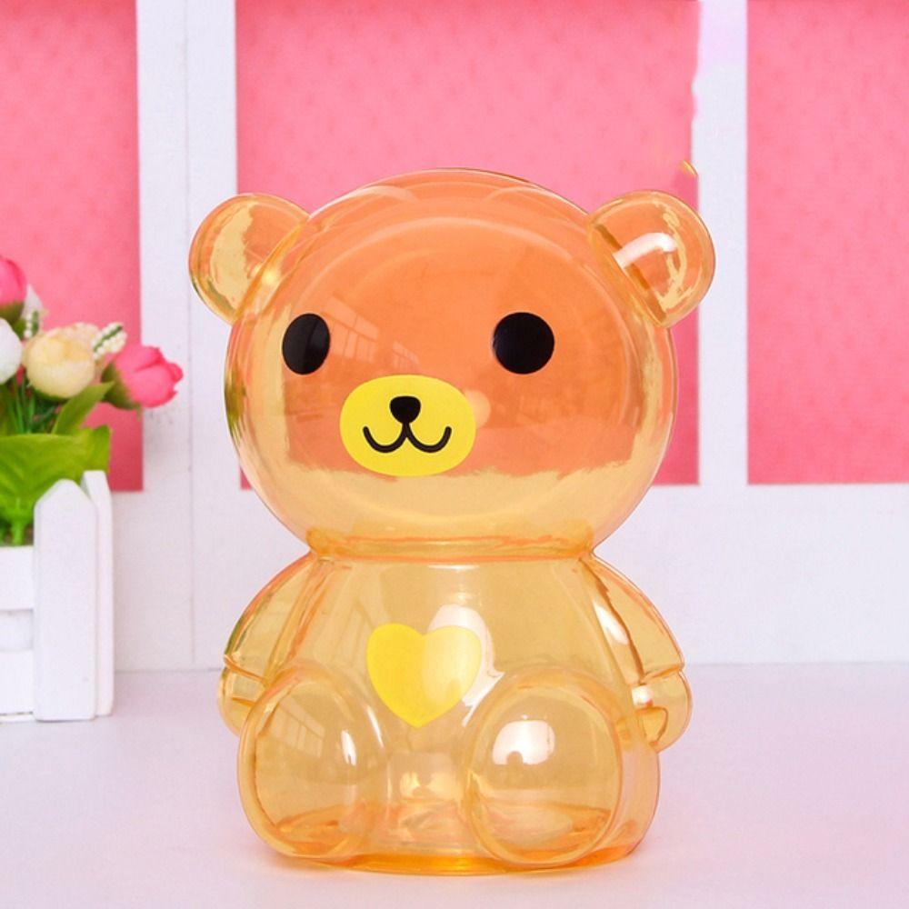 Kindergarten Home Decor Manage Funds Bear Piggy Bank Cartoon Saving Box Kids Toys Birthday Gifts