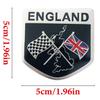 Наклейка-эмблема флага Юнион Джек, эмблема-значок из сплава флага Англии, Великобритании - Юбилей Елизаветы II