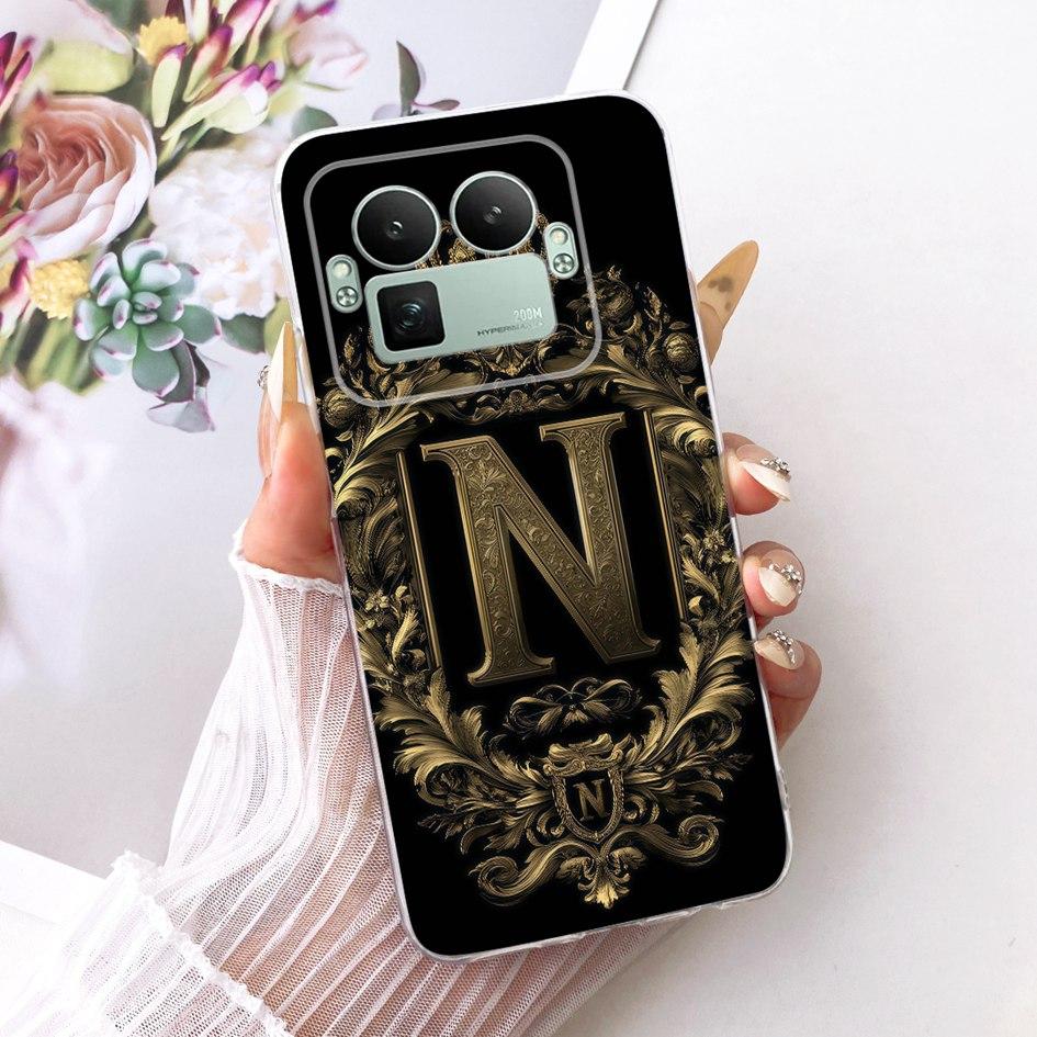 For Realme GT8 Case Realme GT 8 Pro Cover 2025 Fashion Letters Crown Capa Soft Silicone Bumper For Realme GT8 Pro RMX5210 Fundas