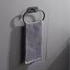 Stainless Steel Towel Hanger Ring Self-adhesive Towel Holder  Bathroom Hardware Accessories