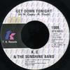 7-дюймовая пластинка KC & THE SUNSHINE BAND - Get Down Tonight 1009 T.K. Пластинки 1975 США Соул/Фанк Б/У