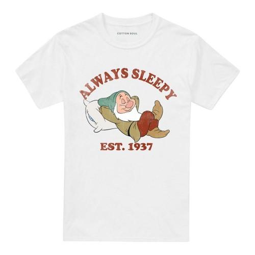 Snow White And The Seven Dwarfs Unisex Adult Sleepy Dad 1937 Father's Day T-Shirt