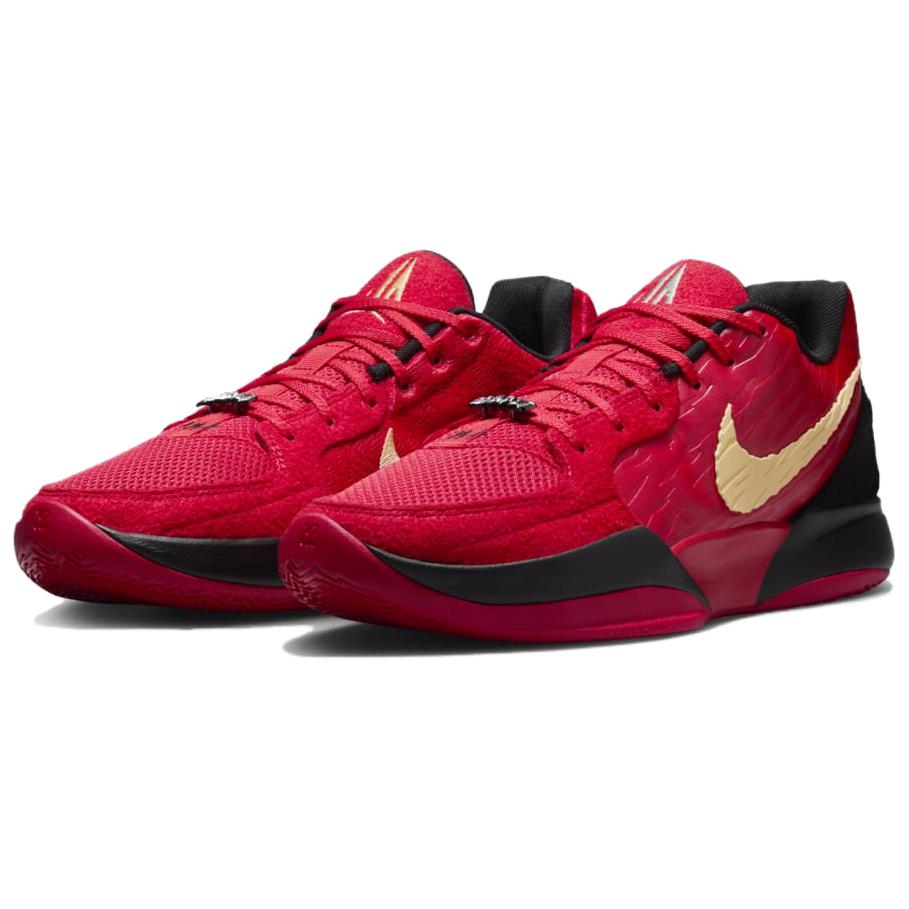 Nike Ja 2 Nightmare Men Sneakers Red University-Red Celestial-Gold HQ2638-600