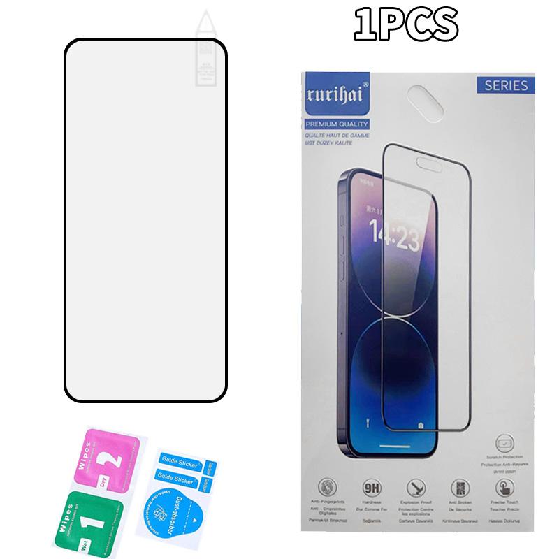 RURIHAI For Motorola Moto G35 5G Screen Protector Secondary Hardening High Aluminium-Silicon Glass Film