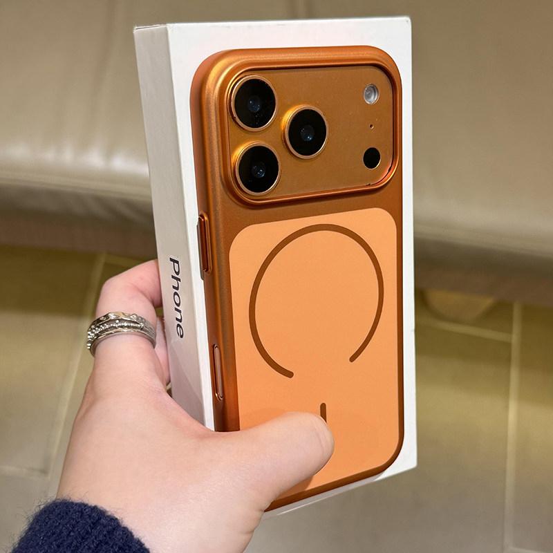 AG Матовый Ультратонкий Для Чехла с Зарядкой MagSafe для 17 Air 16 15 14 Plus 13 Pro Max Магнитный Жесткий Ударопрочный Чехол