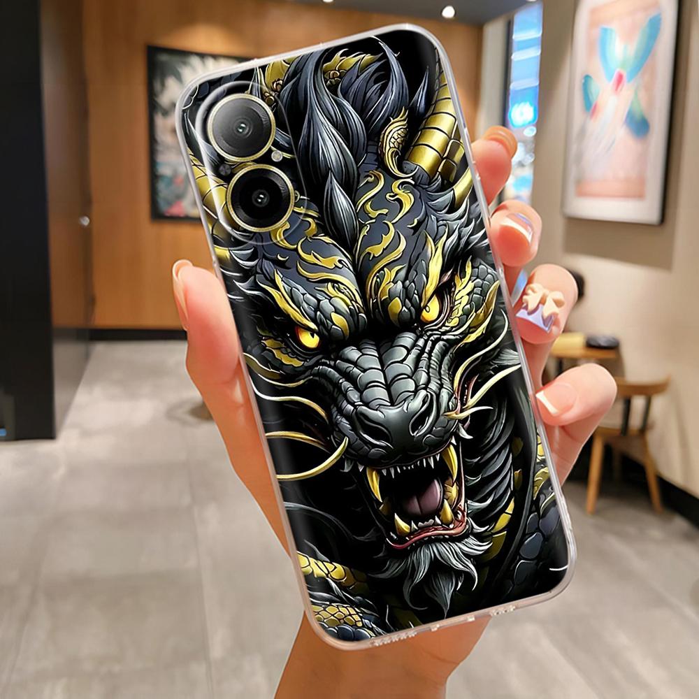 Для Oppo Realme C67 4G Чехол для телефона Красивые узоры бабочек Мягкий тонкий ТПУ Прозрачный силиконовый бампер Для Realme C67 4G RealmeC67