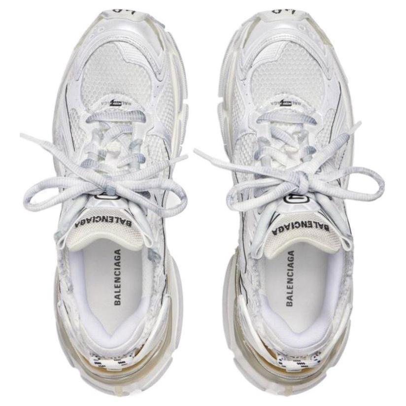 Balenciaga Кроссовки Карго 'Светло-бежевые, из микрофибры и сетки' 772774W3RMU9000