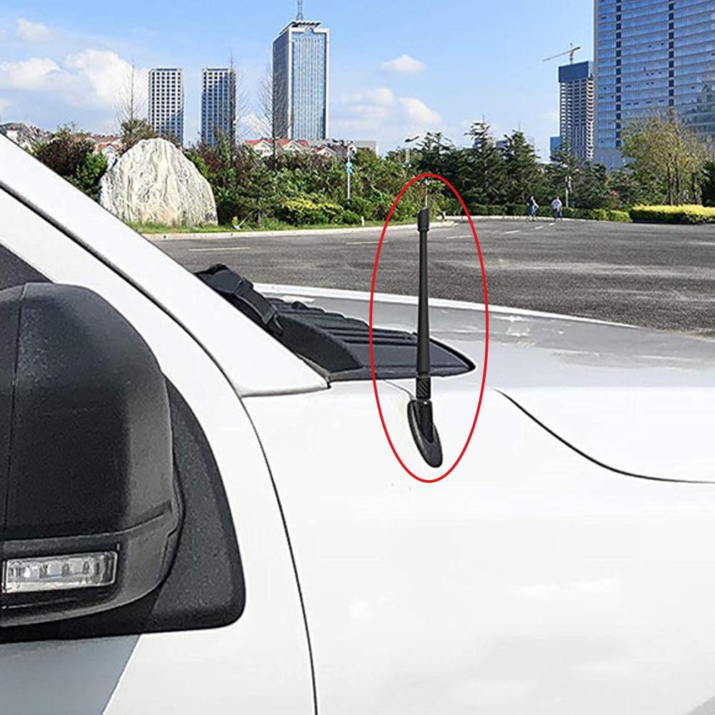 Car Radio FM AM Signal Aerial for Ford F150 Jeep Wrangler for Harley Davidson 7 Inches Rubber Antenna Optimized FM/AM