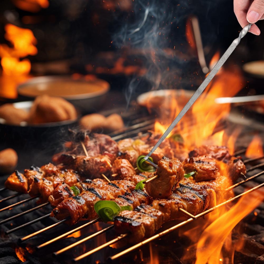 Grill Accessories Meat Hook Flipper Cooking BBQ Grill New Barbecue Turners Hooks