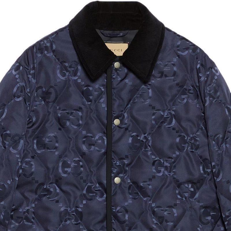 Gucci Стеганая куртка Gg Jumbo 722499-ZALX3-4348