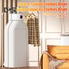 Маленькая сушилка для белья Большая вместимость Функция таймера Нагрев на 360 градусов Компактная конструкция Складная сушильная машина Сушилка для белья