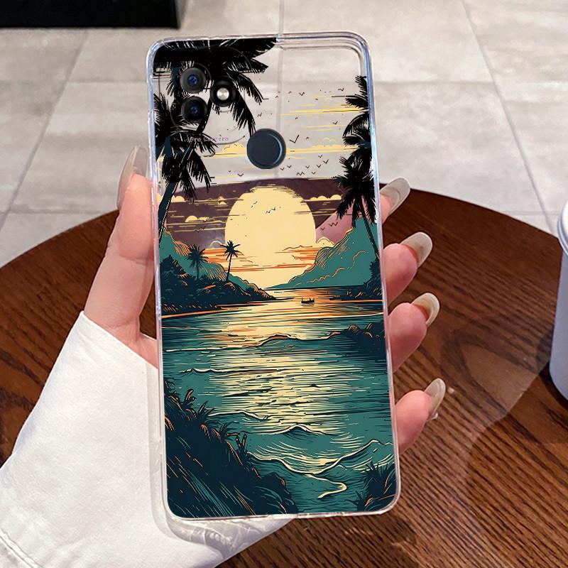 For Itel P36 W6501 Casing New Love Heart Cartoon Cat Rabbit Clear Soft Silicone Cover For Itel Vision 1 Plus P 36 ITELP36 Case