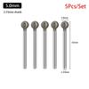 5Pcs 2.35mm Shank Electric Grinder Parts Carve Precision Burring Sanding Drill Bit