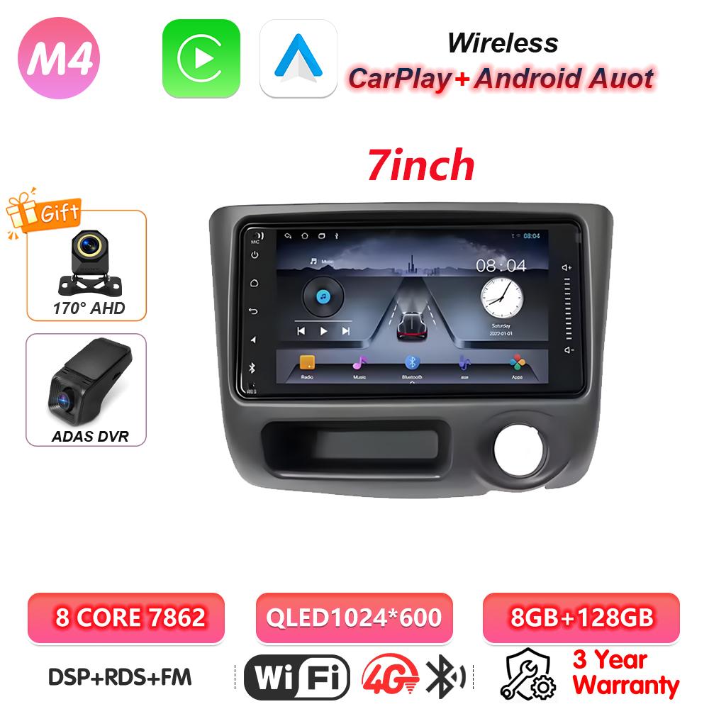 Android 16 For Toyota Vitz Yaris Echo 1999-2005 Carplay Auto Car Radio Multimedia Video Player Navigation GPS No 2Din 2 Din DVD