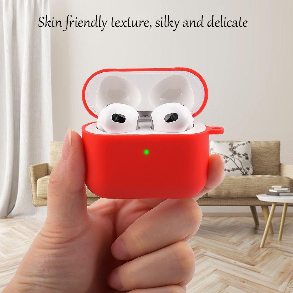 Bluetooth-наушники для Apple AirPods 3 3-го поколения, противоударный силиконовый защитный чехол