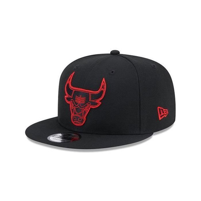 Casquette Snapback - New Era - Chicago Bulls 9Fifty - 100% Polyester Recyclé - Écologique - Couronne Structurée