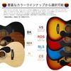 Sepia Crue FG-10/BK Acoustic Guitar, Folk Style, Black, Includes Soft Case and Adjustment Wrench