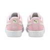 Puma Замшевые классические 21 Jr розовые женские белые детские кроссовки 380560-05