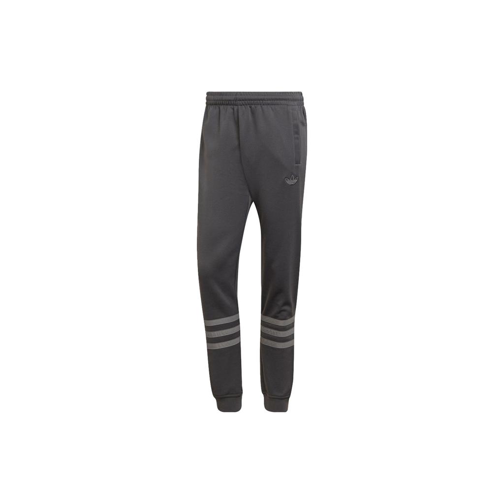 Adidas Knitted Sweatpants Men's Dark Gray HE4690