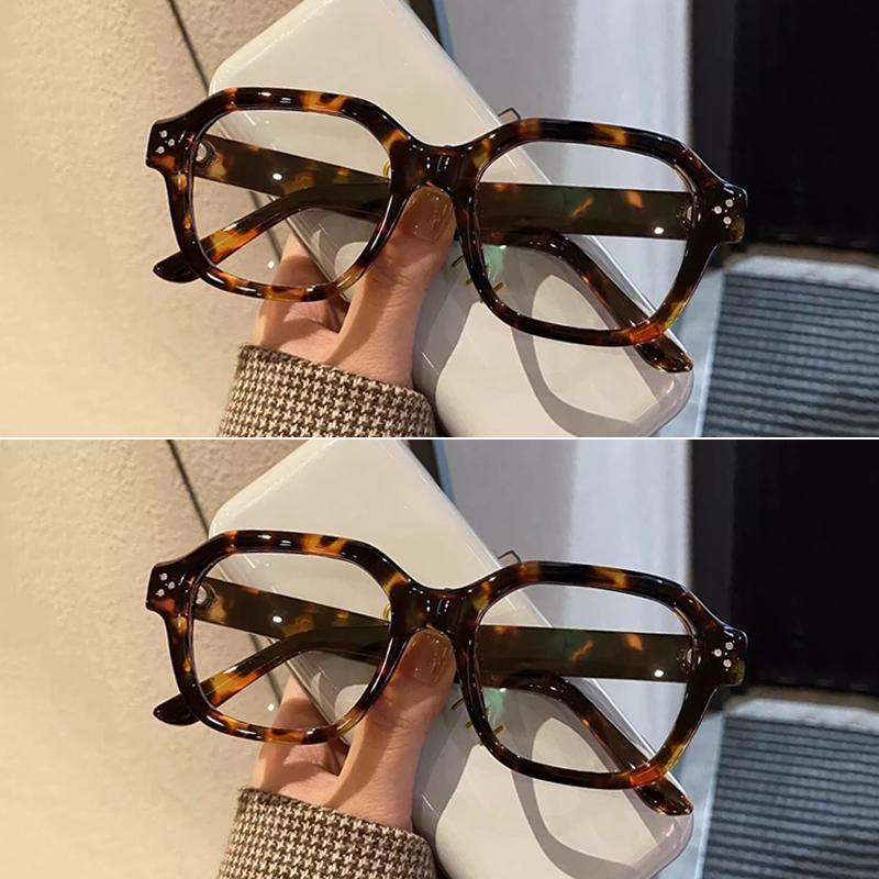 Ретро-очки для компьютера с защитой от синего света, оправа для женщин, больших размеров, для мужчин, модные, стильные, классические очки Ouclos