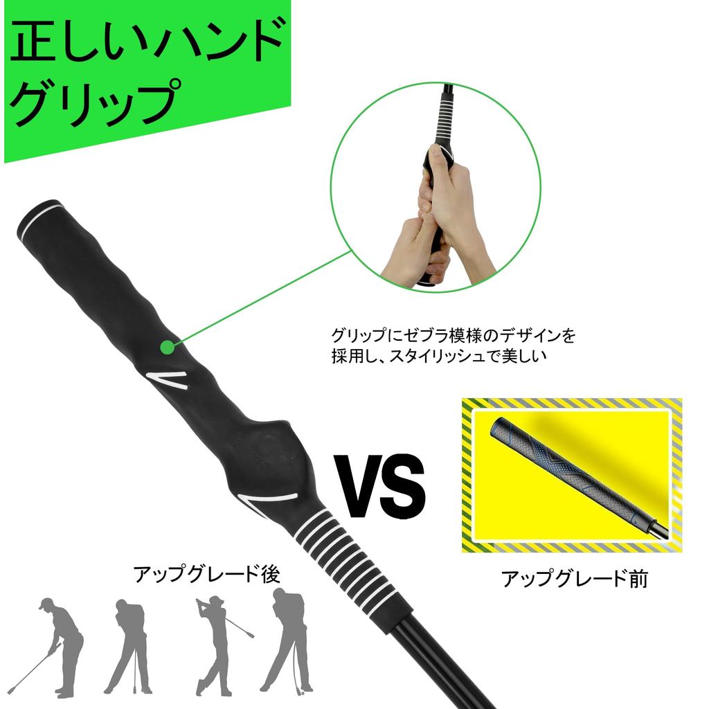 Rloao Практика гольфа Практика замаха Практика гольфа в помещении Звуковая синхронизация замаха для продвинутого корректирующего захвата Тренировка дома на открытом воздухе Практика гольфа улучшает