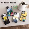 Забавный чехол для телефона I-Invincible для iPhone 17, 16, 15, 14, 13, 12, 11 Plus, Pro, магнитный с беспроводной зарядкой Magsafe