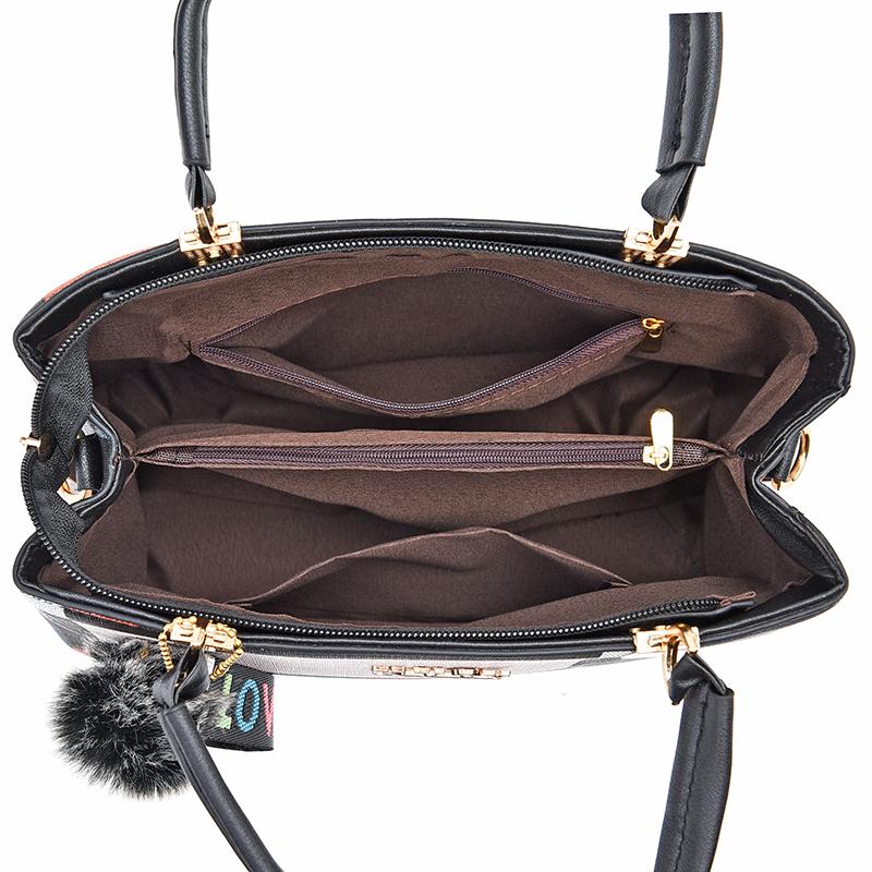 Женская стандартная клетчатая рабочая сумка Decor Crossbody Bag Женские сумки с верхней ручкой
