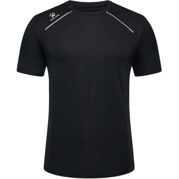 KELME Running T-Shirts Men's Crew Neck Thin Straight Fit 8453TX1183