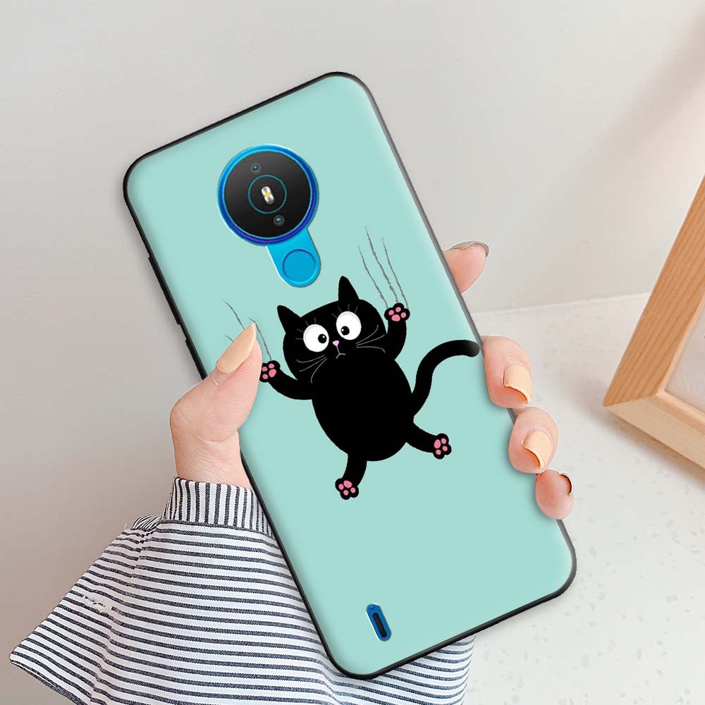 Для Nokia 1.4 Чехол Nokia 3.4 Модные Мраморные Чехлы Для Nokia 7.2 Nokia 5.4 Nokia 6.2 Защитный Силиконовый Задний Чехол Корпус Бампер