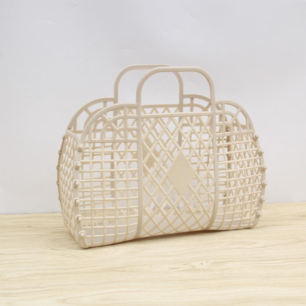 Hollow Shower Basket Detachable Wash Storage Basket Bathroom Bath Basket Home Storage Organization