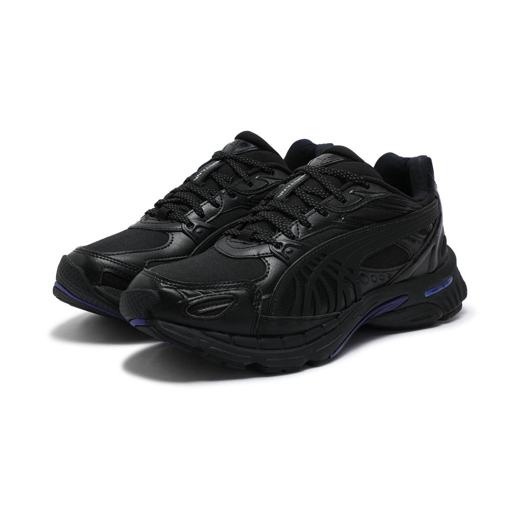 Puma Veritana Fast Race Low Top Dad Shoes Women Sneaker Black 398144-01