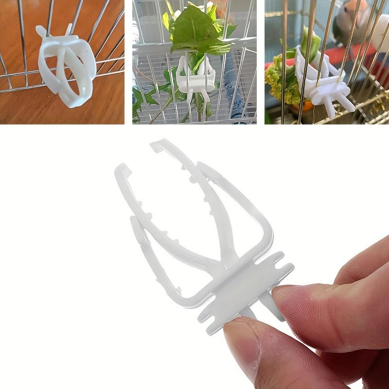 Pet Bird Feeder Clips Parakeet Fruit & Veggie Clips, Bird Cage Accessories Bird vegetable clip
